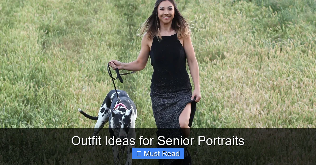 Outfit Ideas for Senior Portraits
