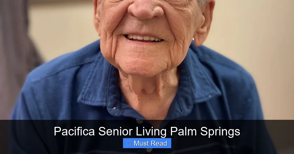 Pacifica Senior Living Palm Springs