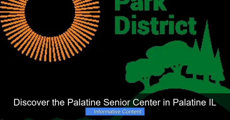 Discover the Palatine Senior Center in Palatine IL