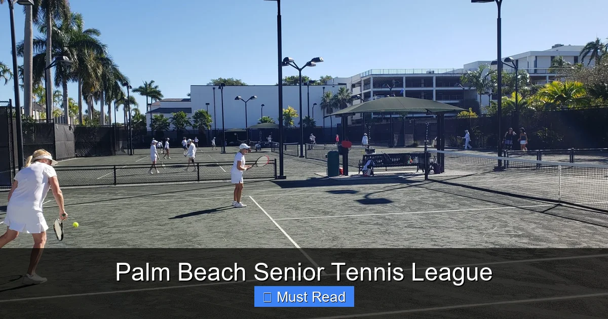 Palm Beach Senior Tennis League