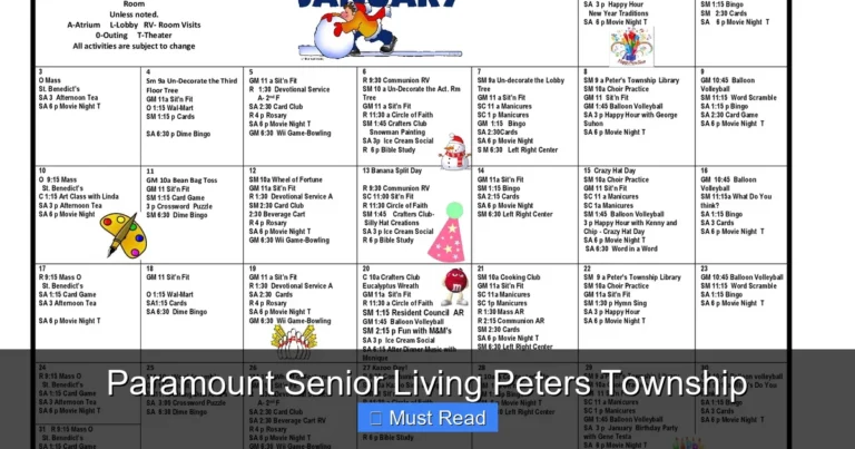 Paramount Senior Living Peters Township