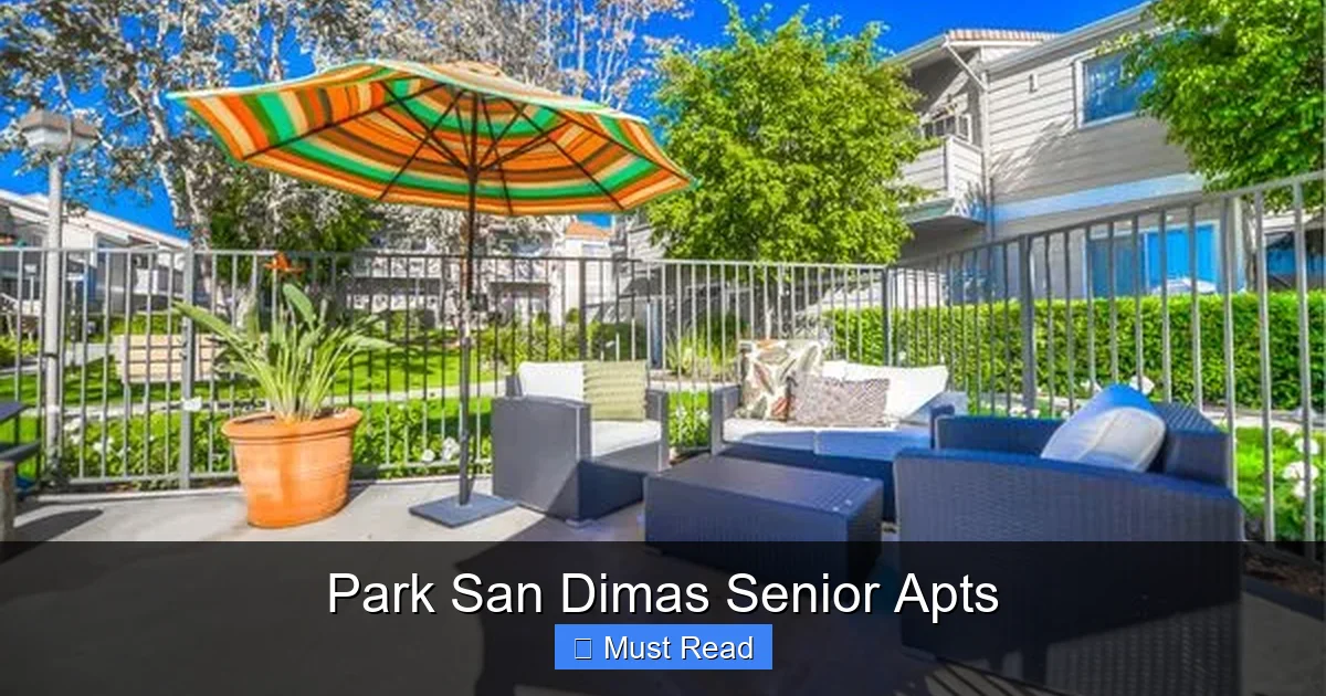 Park San Dimas Senior Apts
