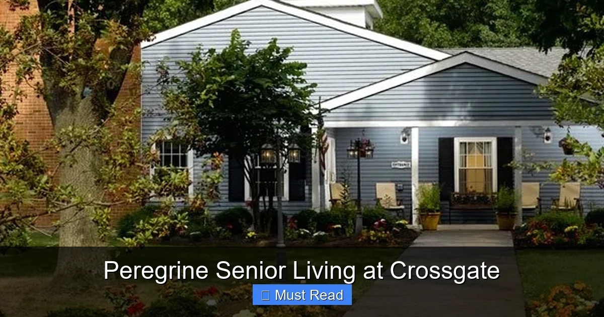 Peregrine Senior Living at Crossgate