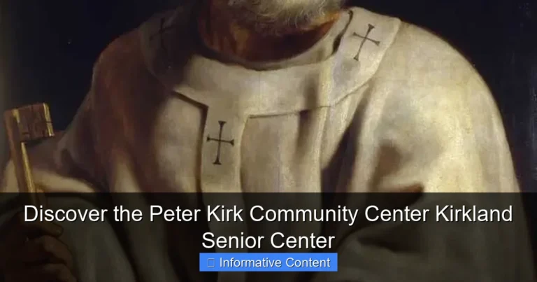 Discover the Peter Kirk Community Center Kirkland Senior Center