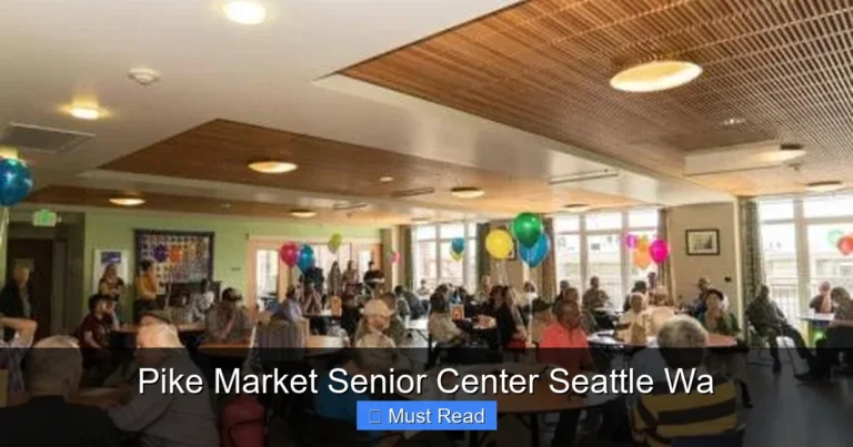 Pike Market Senior Center Seattle Wa