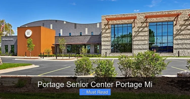 Portage Senior Center Portage Mi