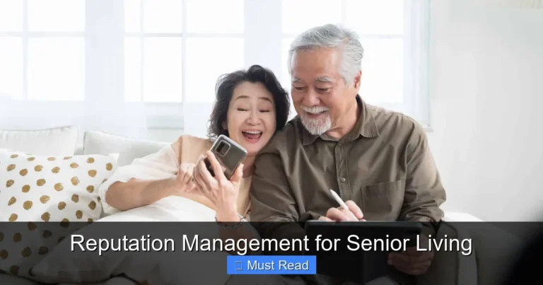 Reputation Management for Senior Living