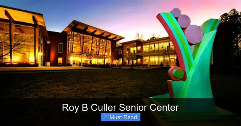 Roy B Culler Senior Center