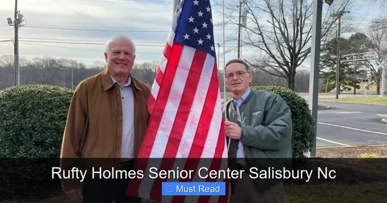 Rufty Holmes Senior Center Salisbury Nc