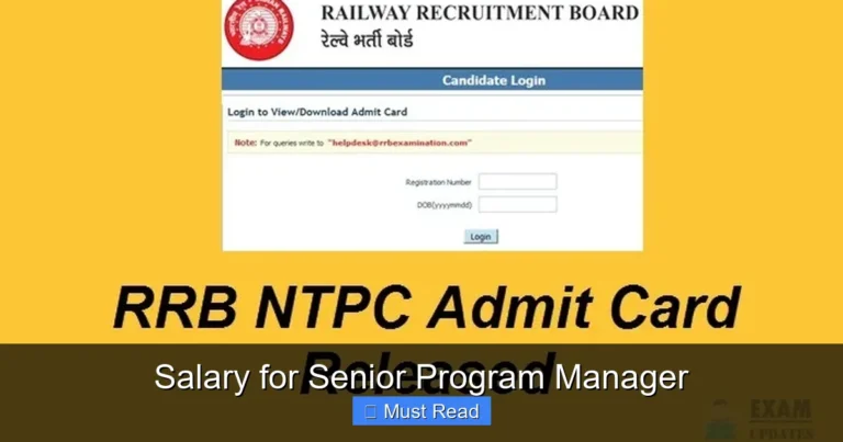 Salary for Senior Program Manager