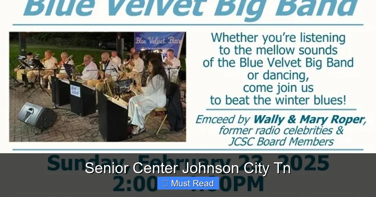 Senior Center Johnson City Tn