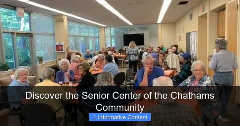 Discover the Senior Center of the Chathams Community