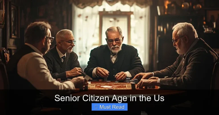 Senior Citizen Age in the Us
