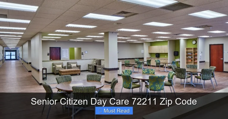 Senior Citizen Day Care 72211 Zip Code