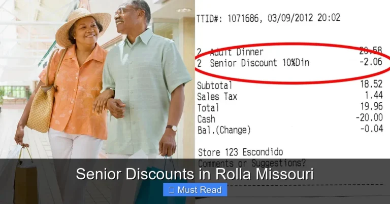 Senior Discounts in Rolla Missouri