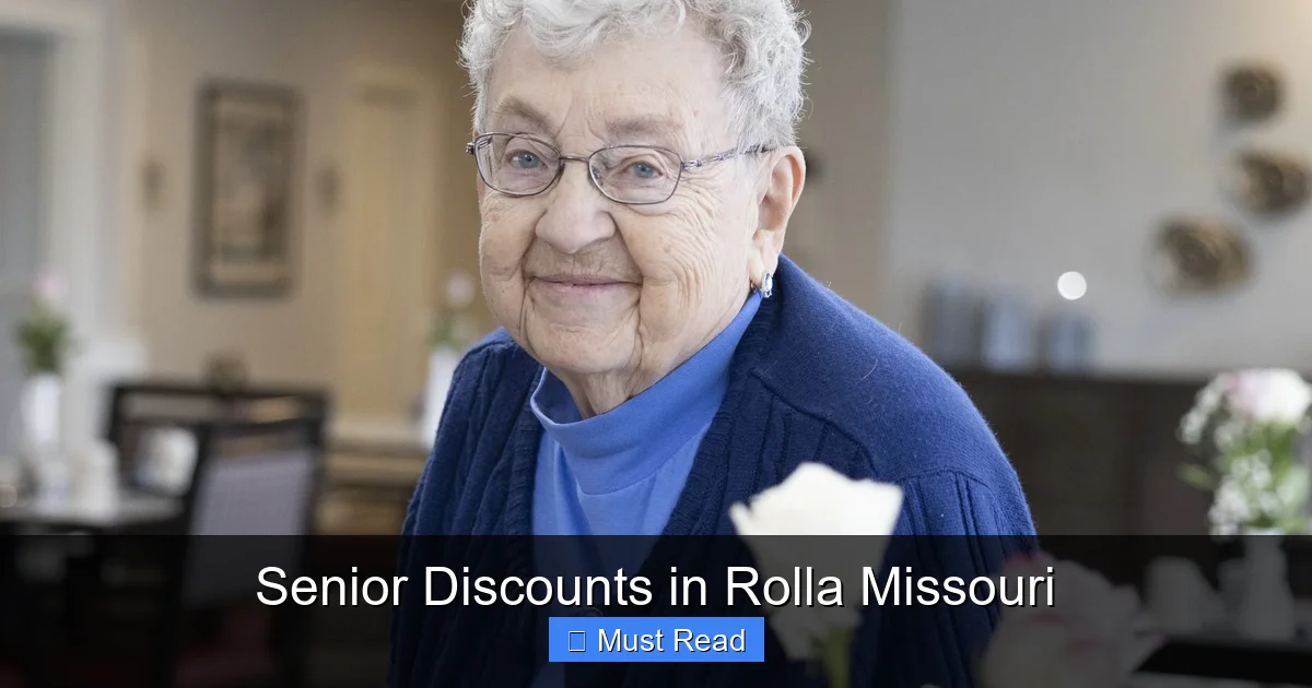 Senior Discounts in Rolla Missouri
