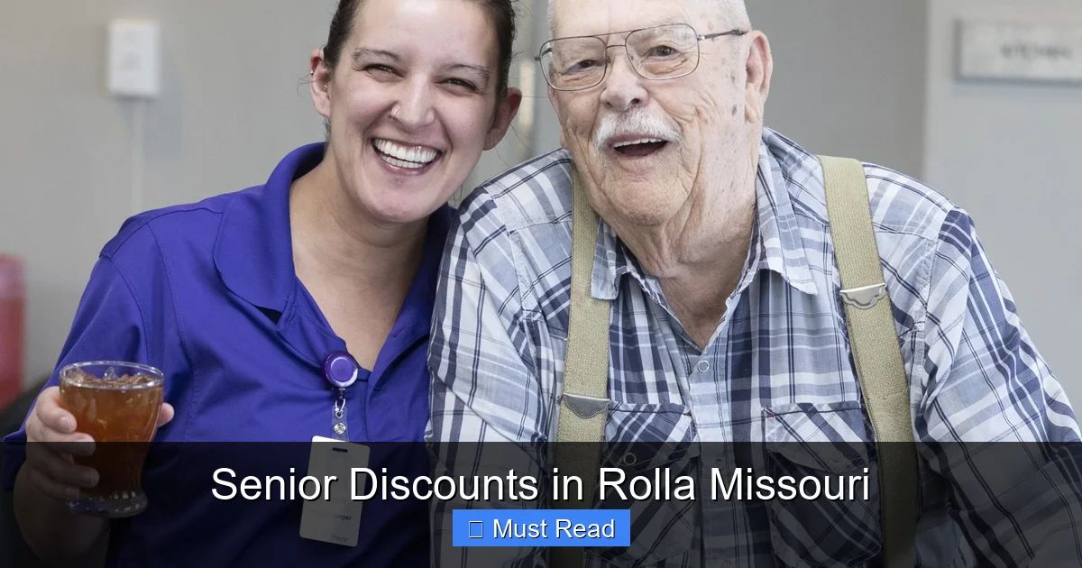 Senior Discounts in Rolla Missouri