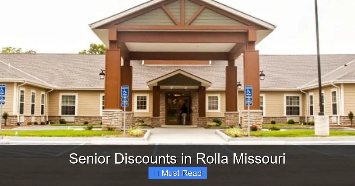 Senior Discounts in Rolla Missouri