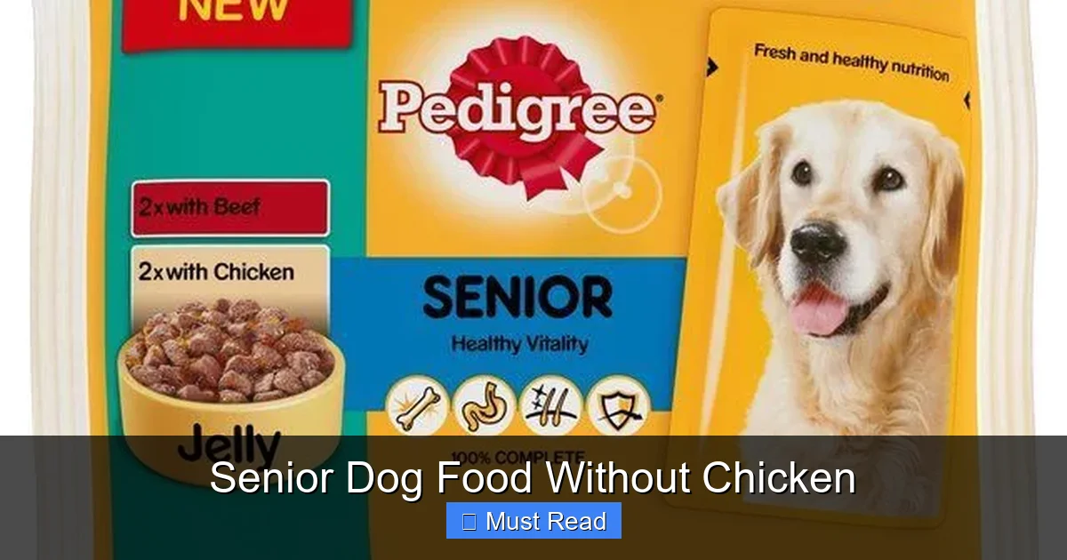 Senior Dog Food Without Chicken