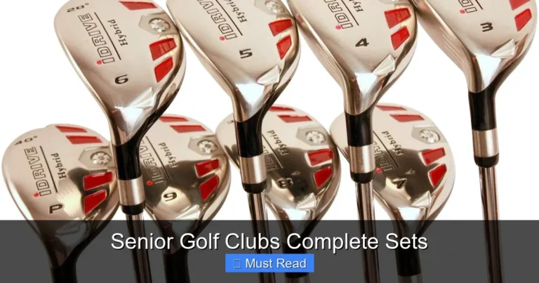Senior Golf Clubs Complete Sets