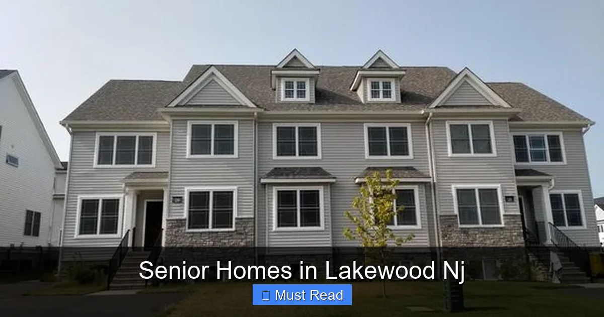 Senior Homes in Lakewood Nj