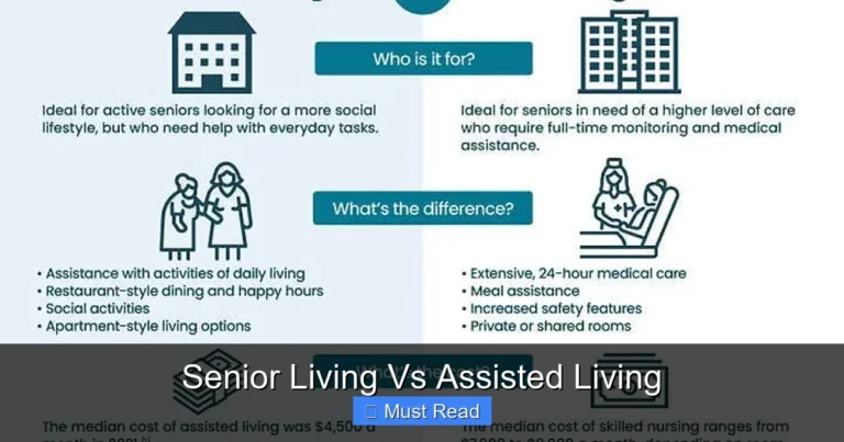 Senior Living Vs Assisted Living
