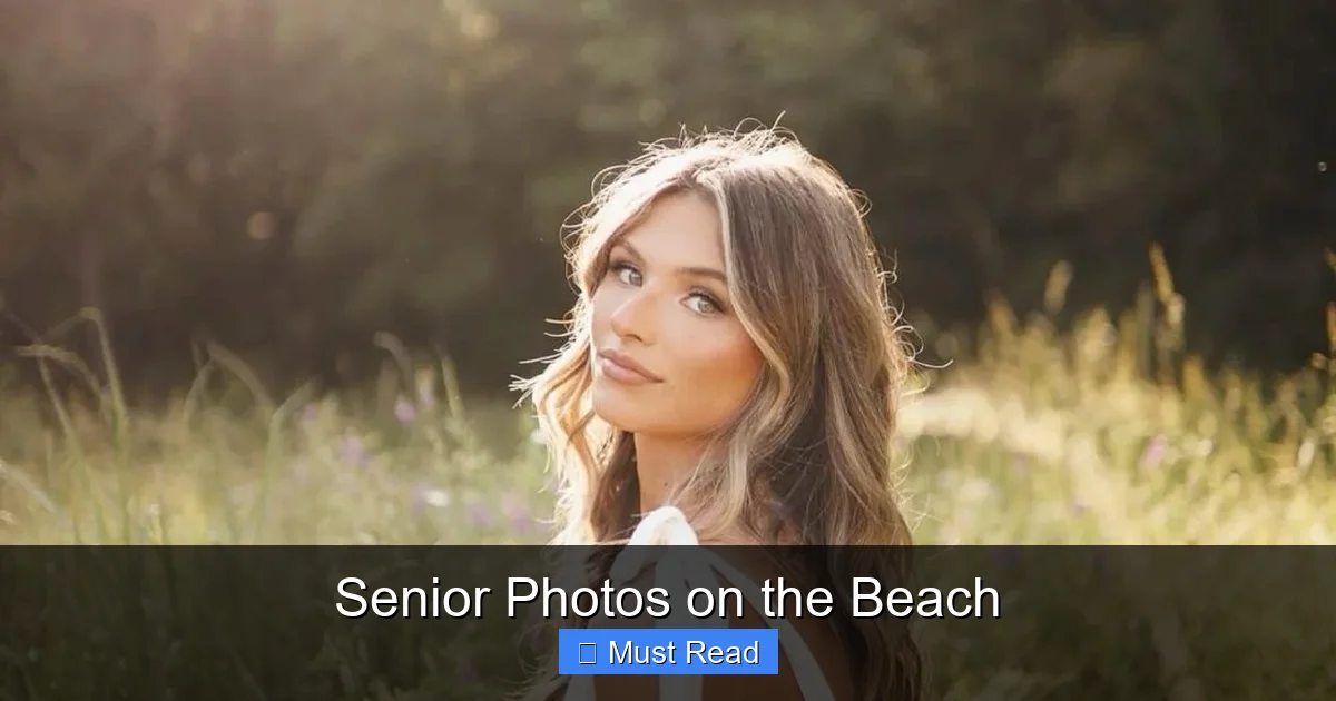 Senior Photos on the Beach