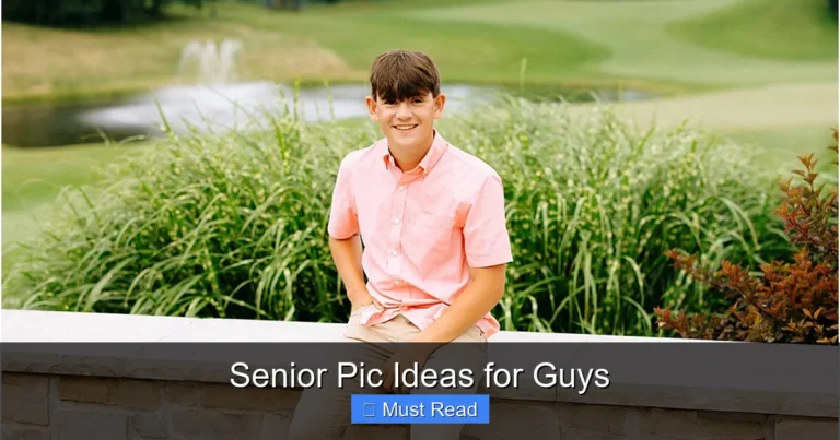 Senior Pic Ideas for Guys