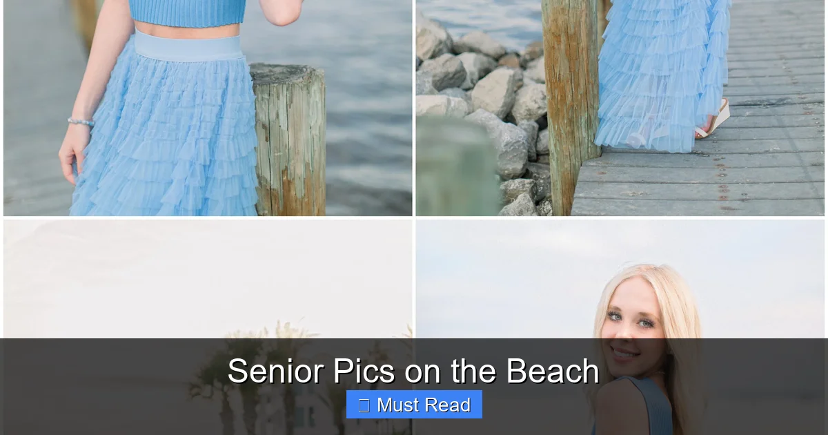 Senior Pics on the Beach