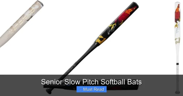 Senior Slow Pitch Softball Bats