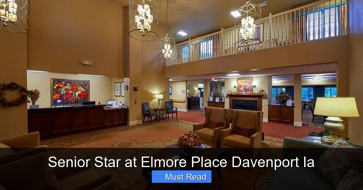 Senior Star at Elmore Place Davenport Ia