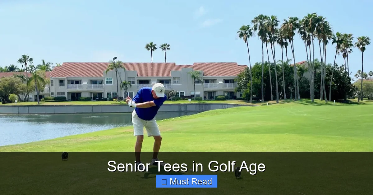 Senior Tees in Golf Age