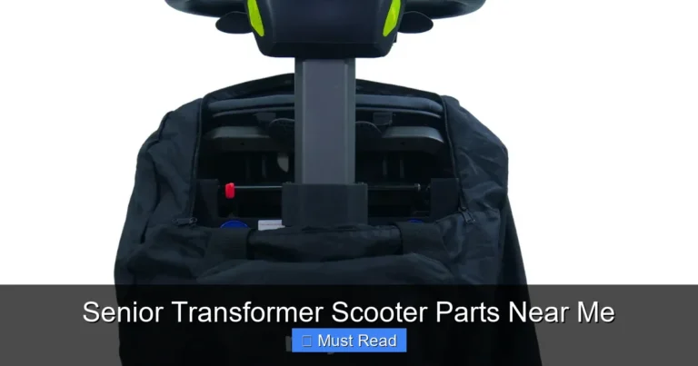 Senior Transformer Scooter Parts Near Me