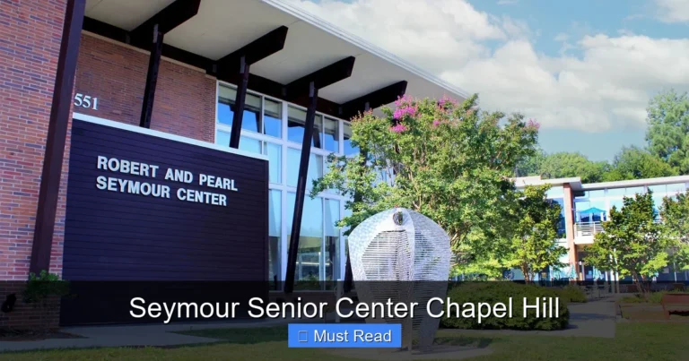 Seymour Senior Center Chapel Hill
