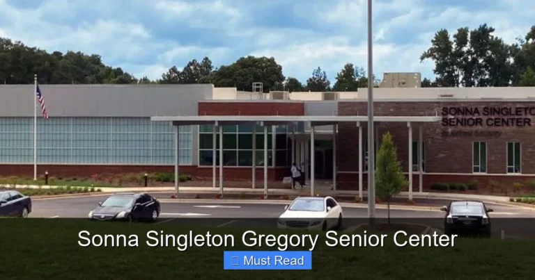 Sonna Singleton Gregory Senior Center
