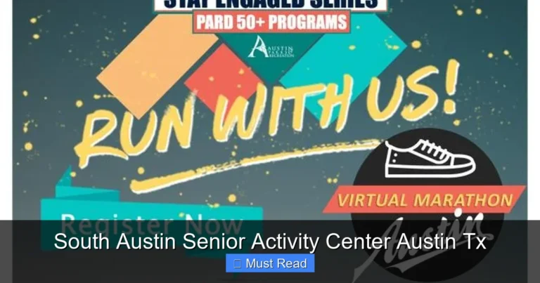 South Austin Senior Activity Center Austin Tx