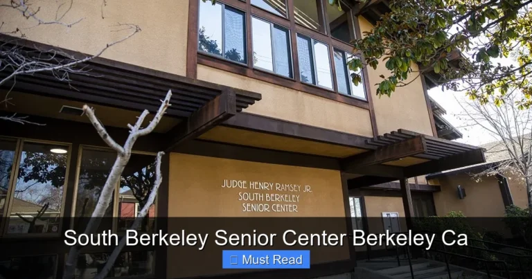 South Berkeley Senior Center Berkeley Ca