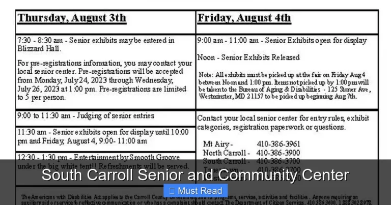 South Carroll Senior and Community Center