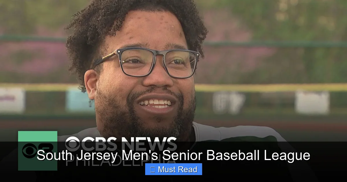 South Jersey Men's Senior Baseball League