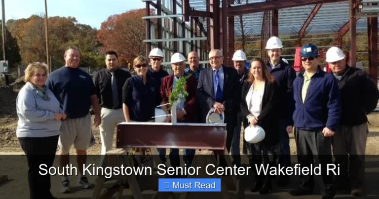 South Kingstown Senior Center Wakefield Ri