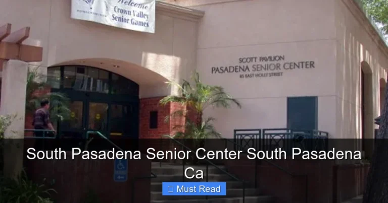 South Pasadena Senior Center South Pasadena Ca