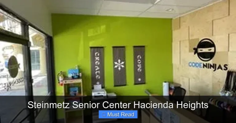 Steinmetz Senior Center Hacienda Heights