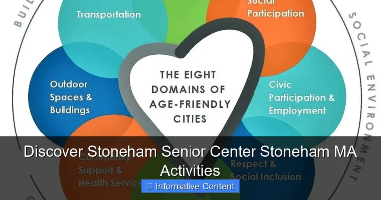 Discover Stoneham Senior Center Stoneham MA Activities