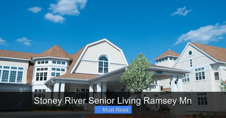 Stoney River Senior Living Ramsey Mn
