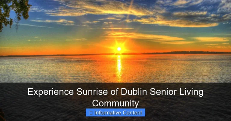 Experience Sunrise of Dublin Senior Living Community
