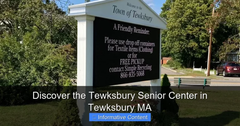 Discover the Tewksbury Senior Center in Tewksbury MA