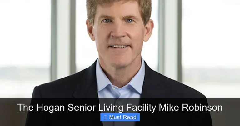 The Hogan Senior Living Facility Mike Robinson