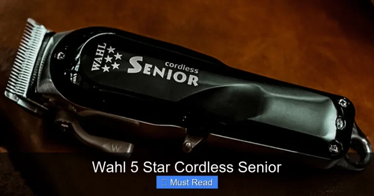 Wahl 5 Star Cordless Senior