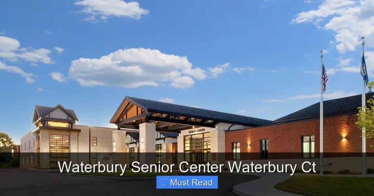 Waterbury Senior Center Waterbury Ct