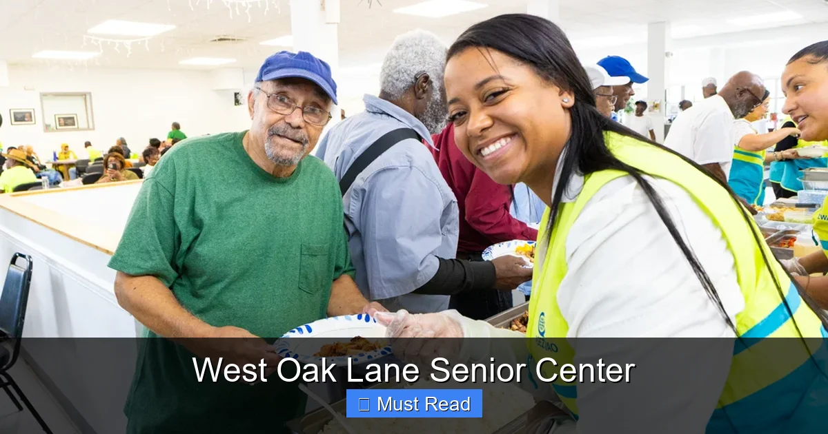 West Oak Lane Senior Center